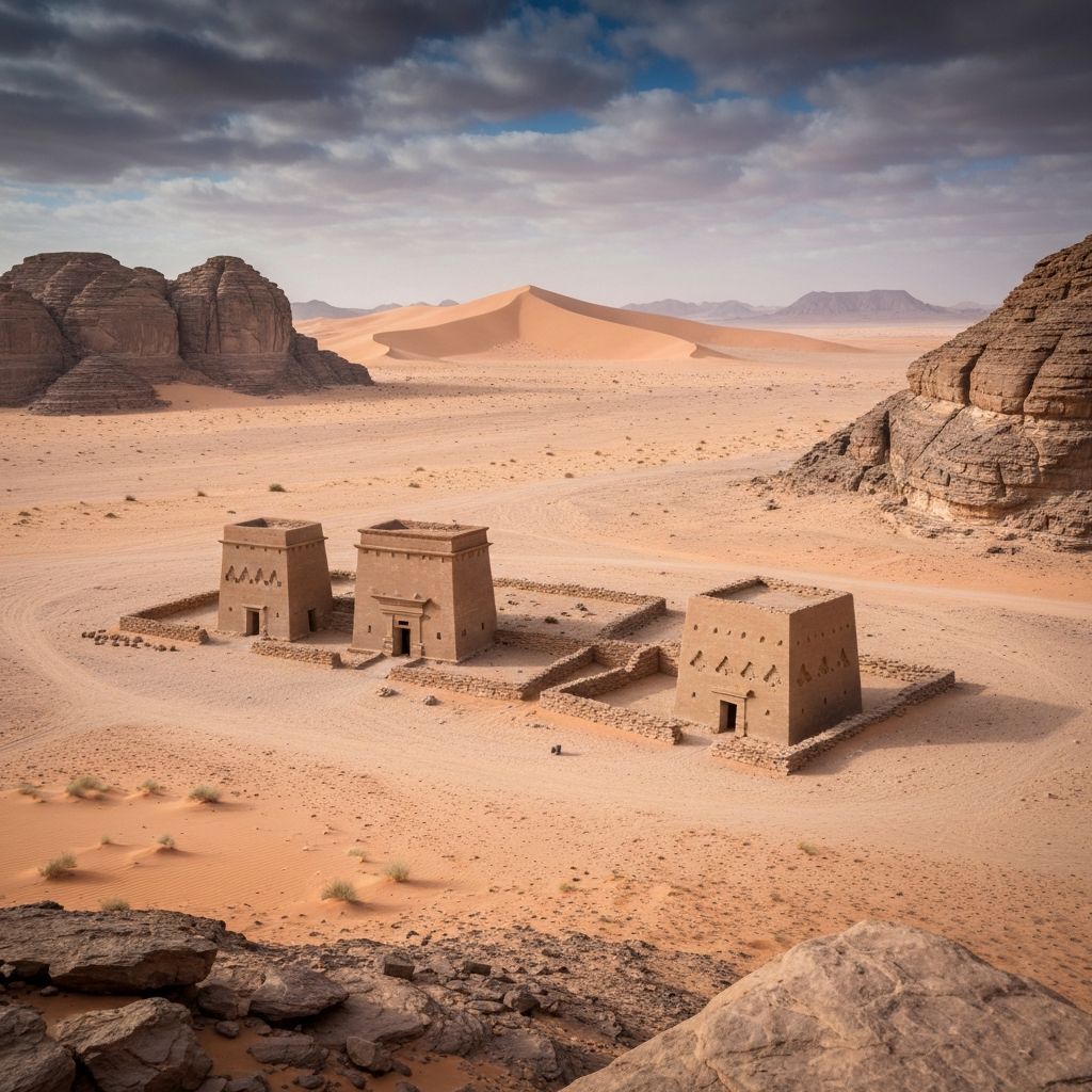 Saudi Arabia Visa - Desert Landscape